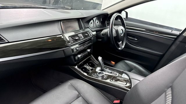 BMW 5 Series 2.0 520D Luxury Saloon Euro 6 S S Black #4