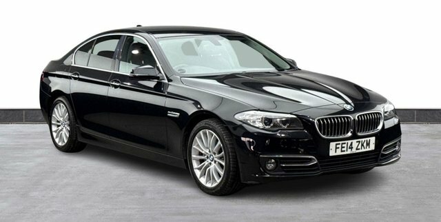 BMW 5 Series 2.0 520D Luxury Saloon Euro 6 S S Black