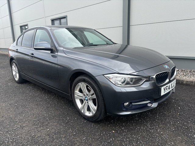 BMW 3 Series 2.0 318D Sport Saloon Euro 5 S S Grey