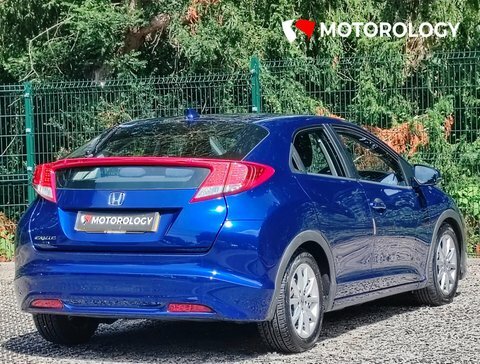 Honda Civic 1.4 I-vtec Se Blue #4