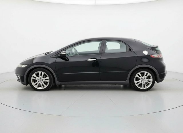 Honda Civic I-vtec Ex Gt Hatchback OV09AWR Black #5