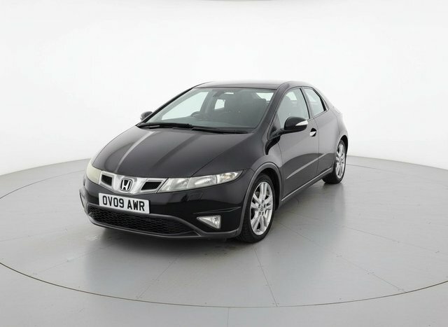 Honda Civic I-vtec Ex Gt Hatchback OV09AWR Black #4