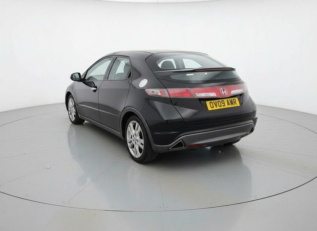 Honda Civic I-vtec Ex Gt Hatchback OV09AWR Black #6