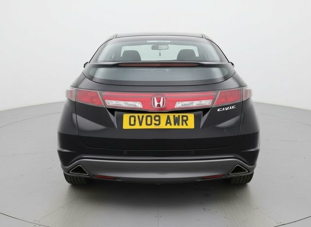 Honda Civic I-vtec Ex Gt Hatchback OV09AWR Black #3