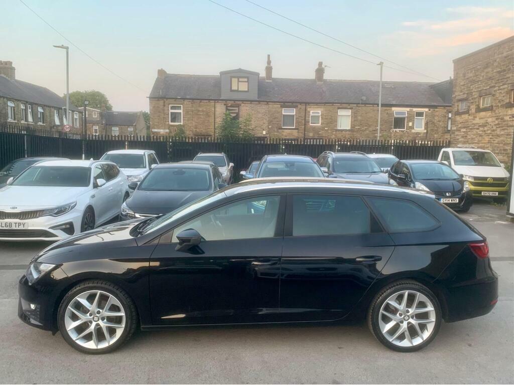 Seat Leon 2.0 Tdi Cr Fr Sport Tourer Euro 5 S S Black #5