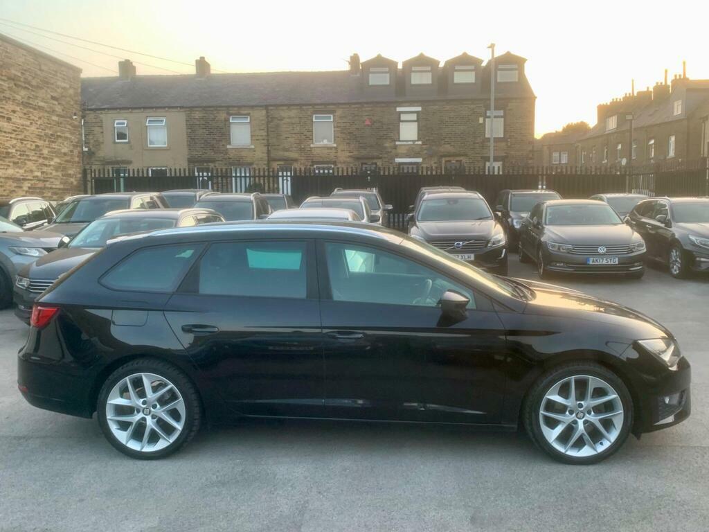 Seat Leon 2.0 Tdi Cr Fr Sport Tourer Euro 5 S S Black #4