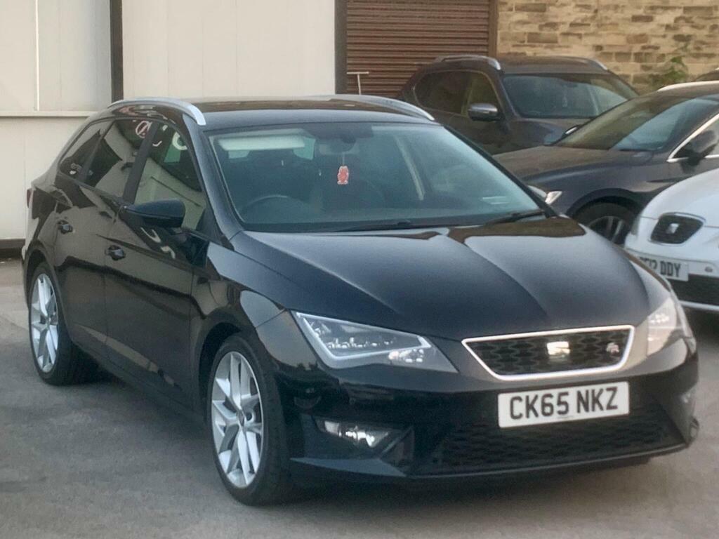 Seat Leon 2.0 Tdi Cr Fr Sport Tourer Euro 5 S S Black