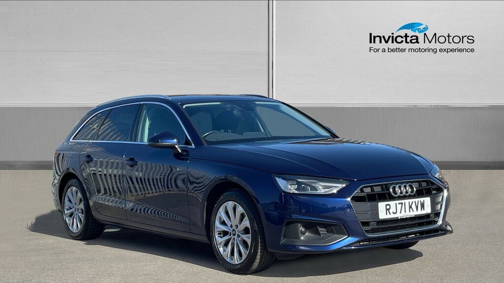Audi A4 Technik Blue