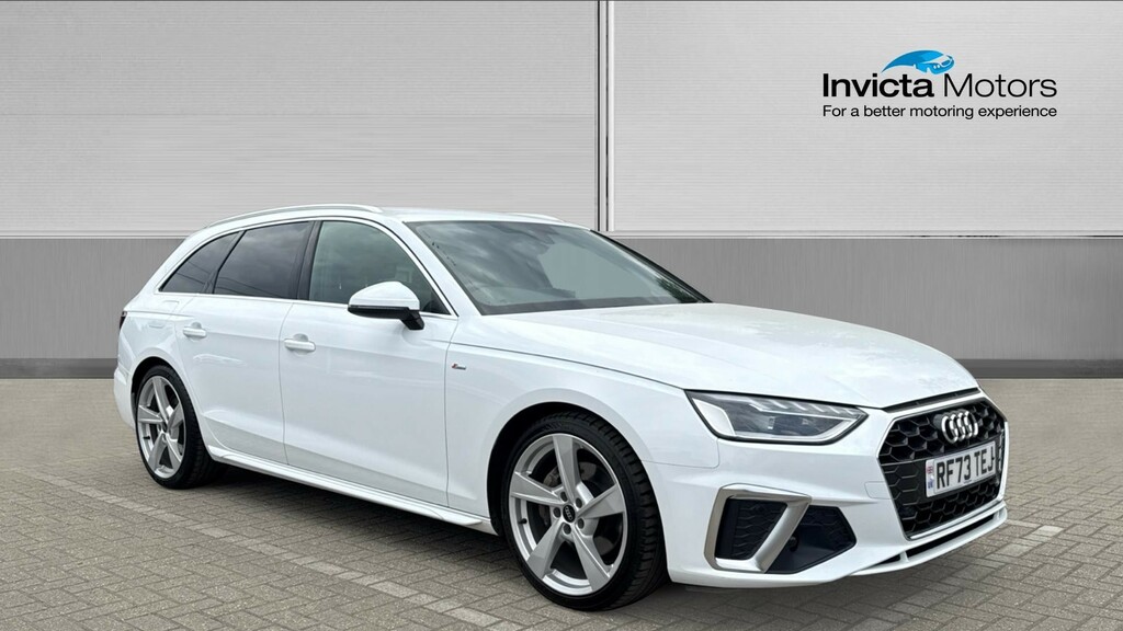 Audi A4 S Line White