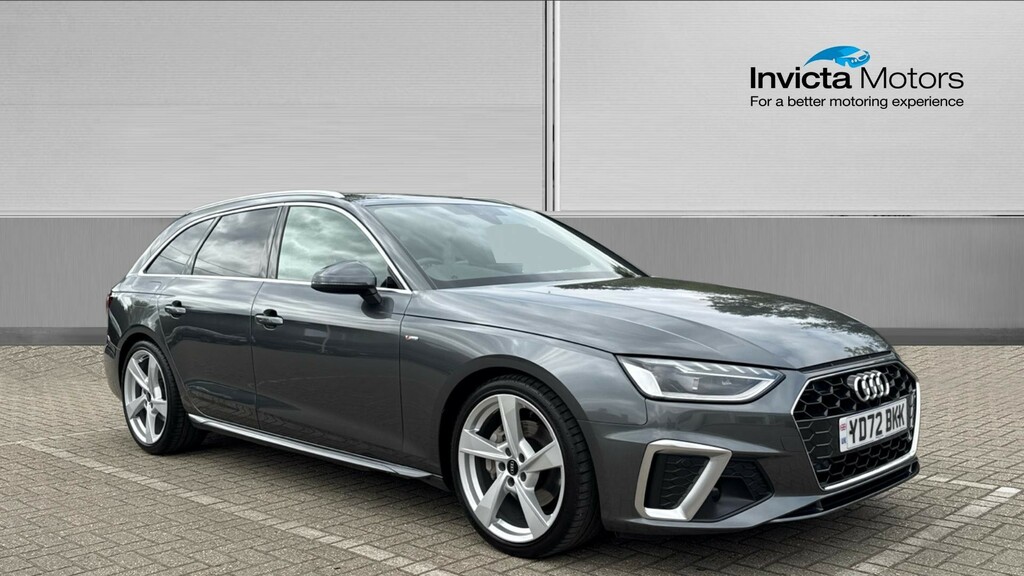 Audi A4 S Line Estate Grey