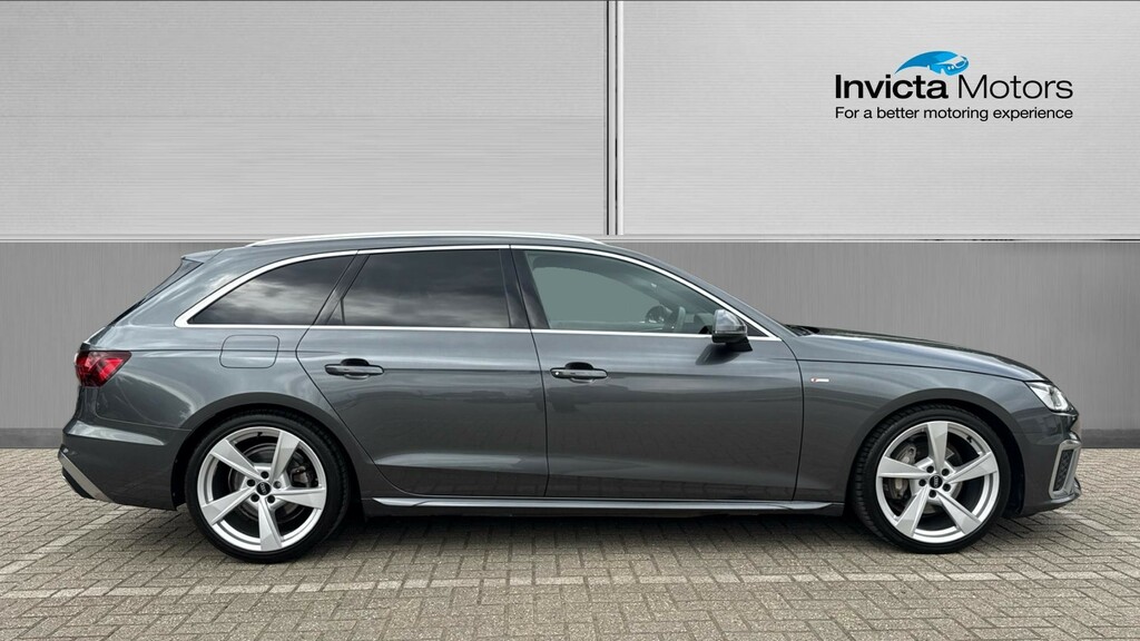 Audi A4 S Line Estate Grey #2