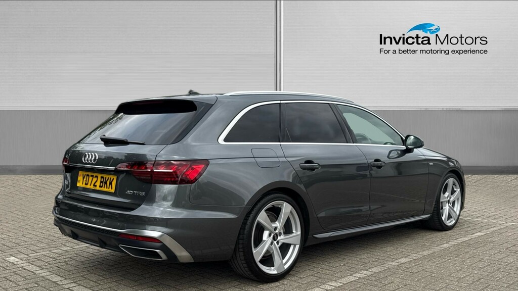 Audi A4 S Line Estate Grey #3
