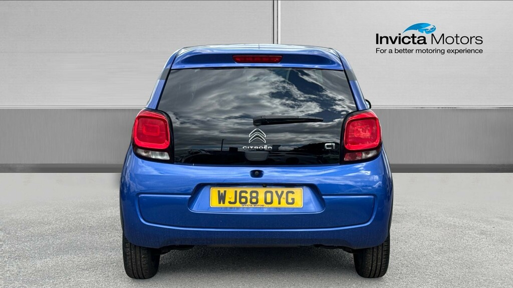 Citroen C1 Urban Ride WJ68OYG Blue #4