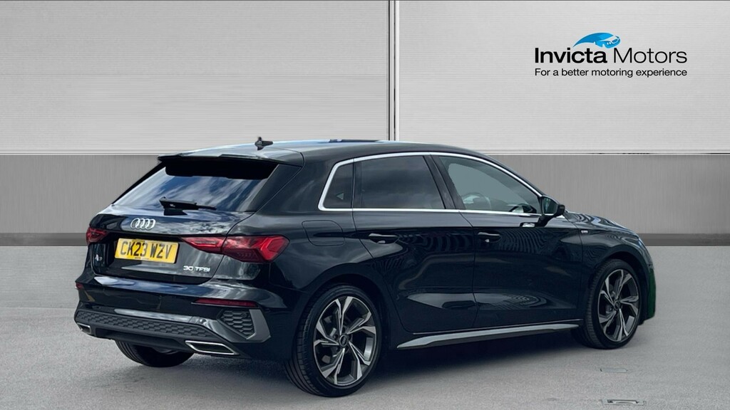 Audi A3 S Line CK23WZV Black #3
