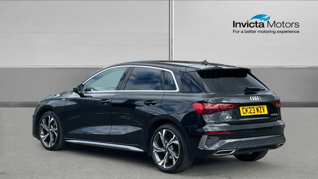 Audi A3 S Line CK23WZV Black #5