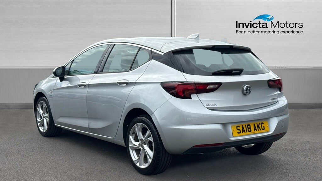 Vauxhall Astra Sri Nav SA18AKG Silver #5