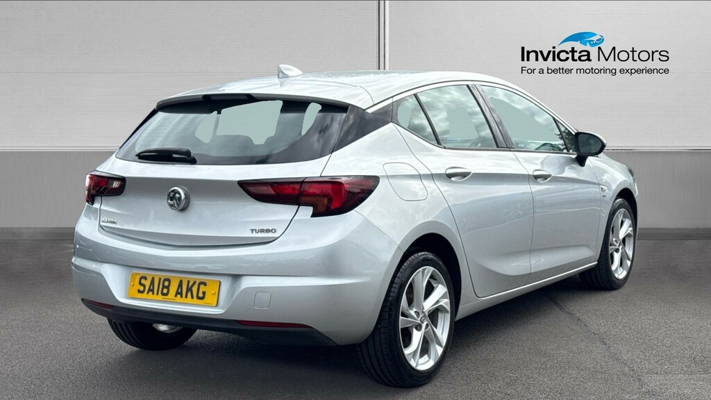 Vauxhall Astra Sri Nav SA18AKG Silver #3