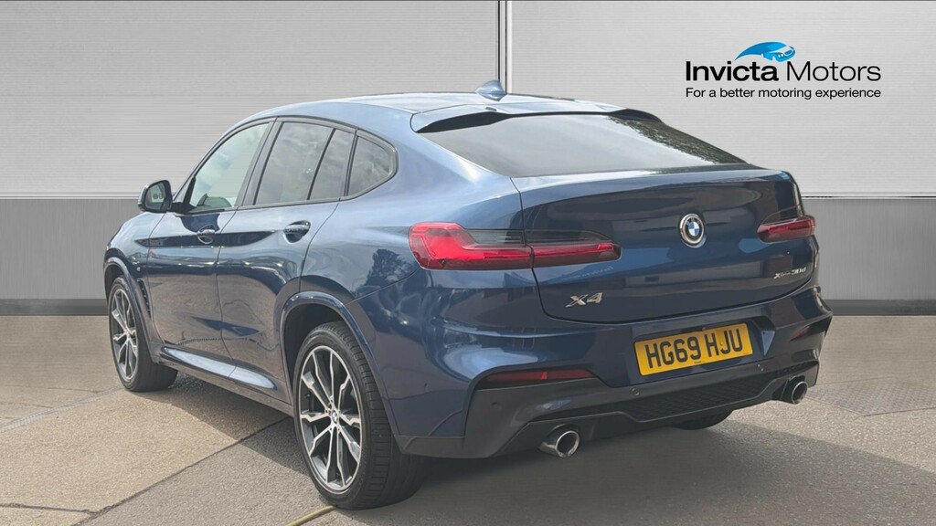 BMW X4 30D Xdrive M Sport HG69HJU Blue #5