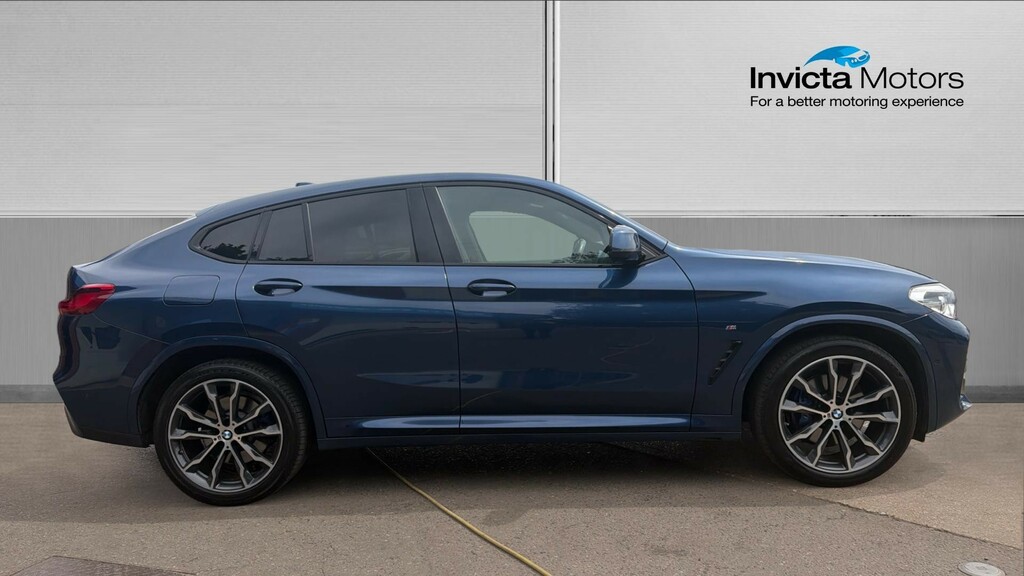 BMW X4 30D Xdrive M Sport HG69HJU Blue #2