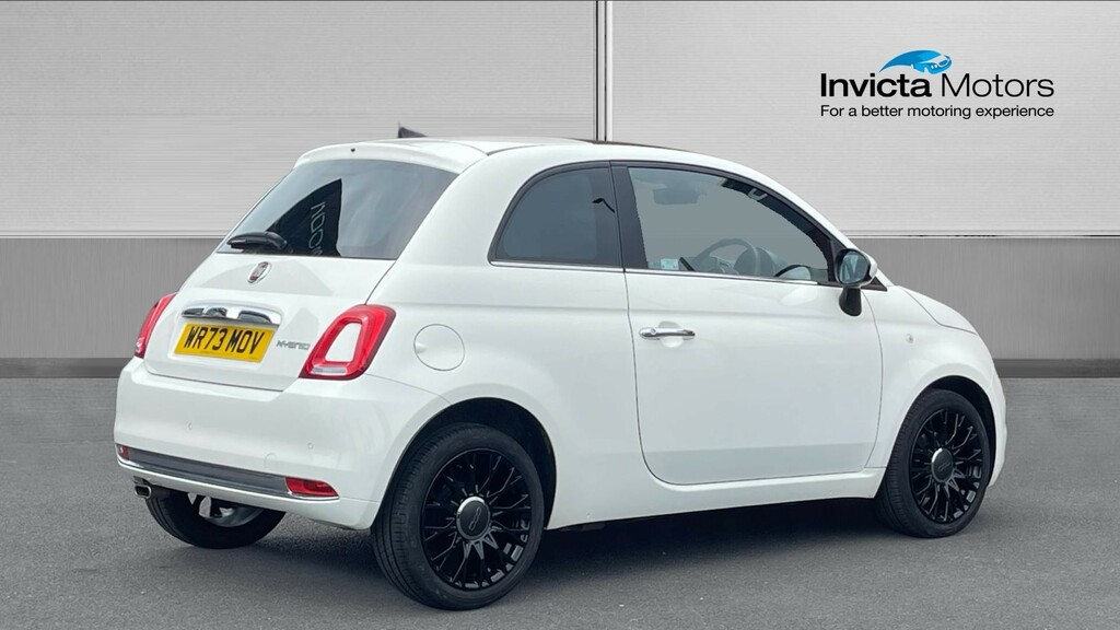 Fiat 500 Top White #3