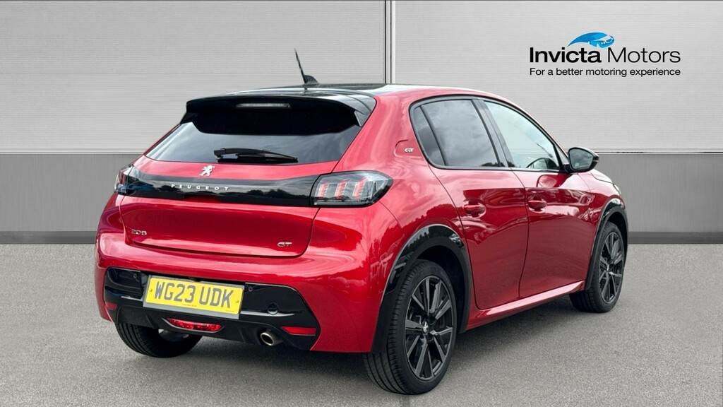 Peugeot 208 Gt Red #3