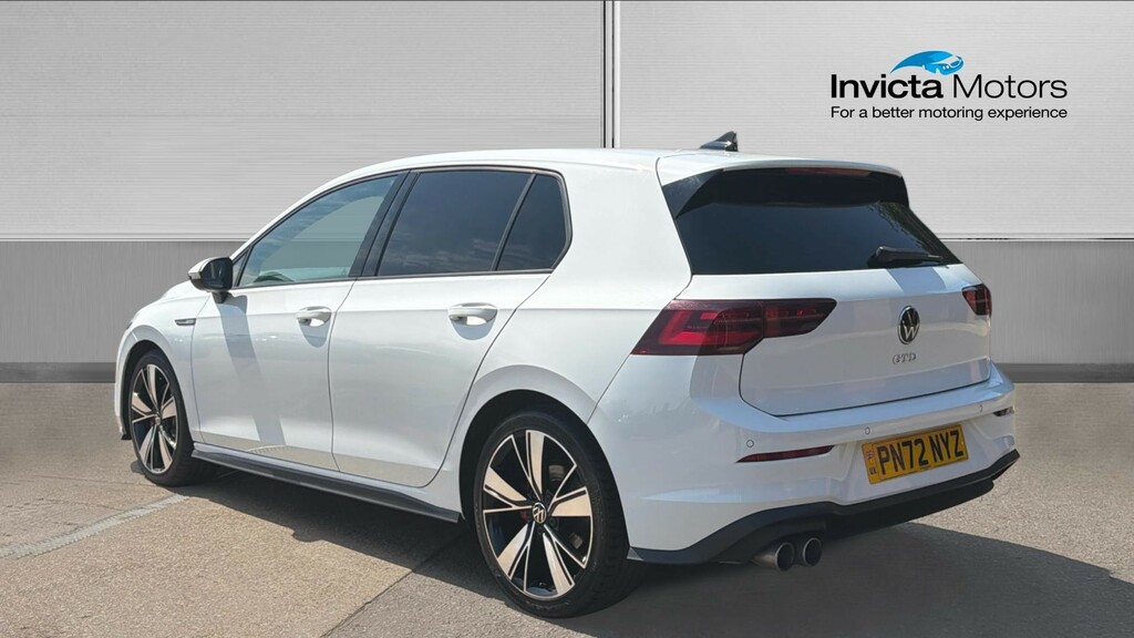 Volkswagen Golf Gtd White #5