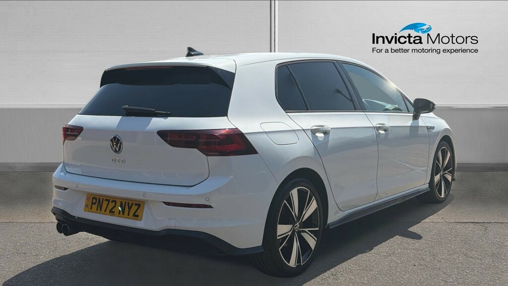 Volkswagen Golf Gtd White #3