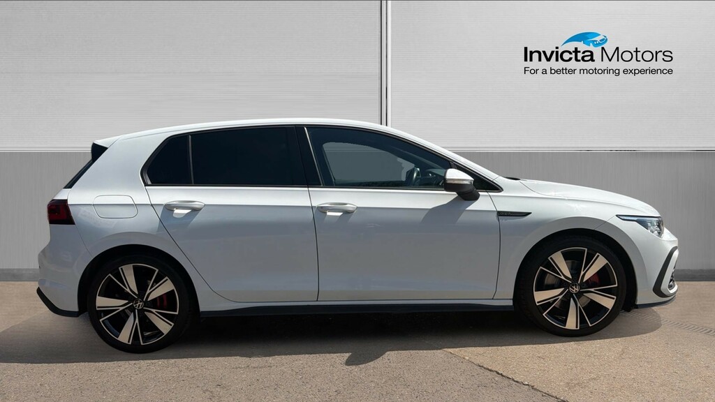 Volkswagen Golf Gtd White #2