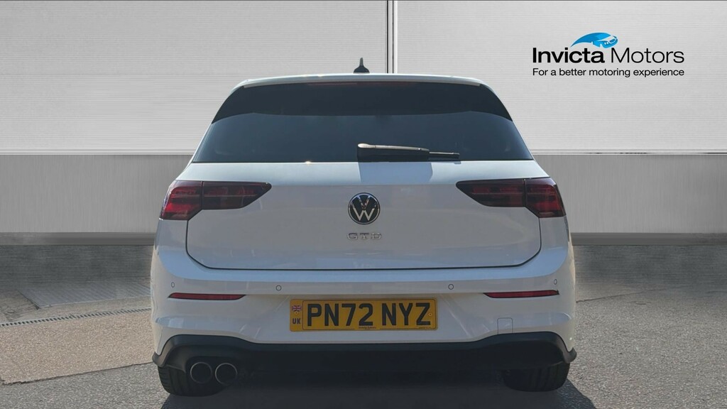 Volkswagen Golf Gtd White #4