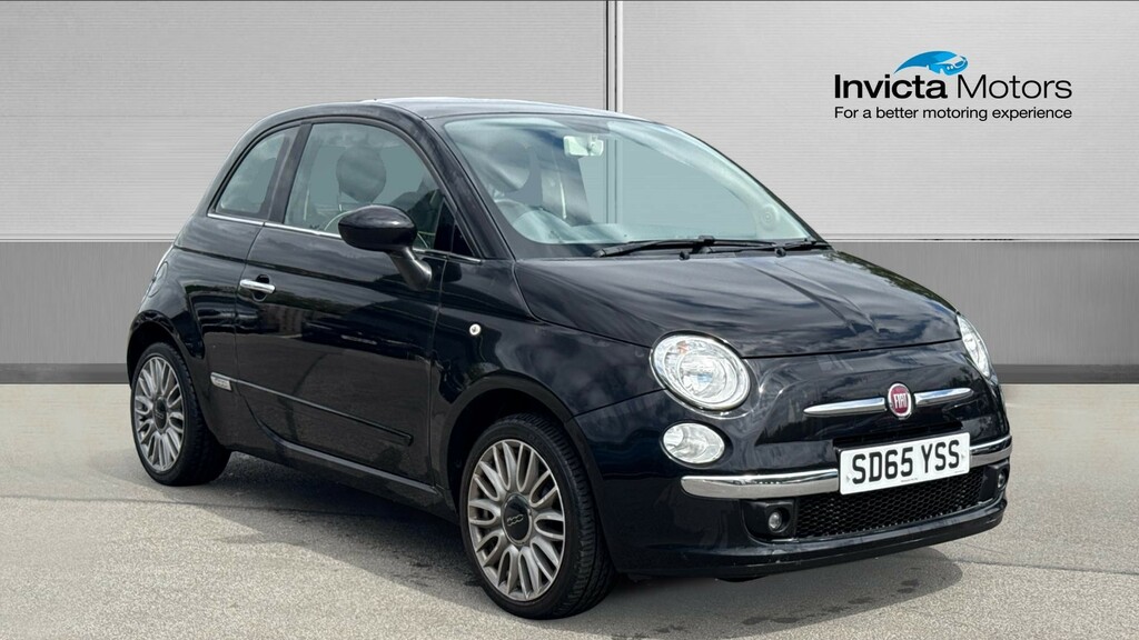 Fiat 500 Lounge Black