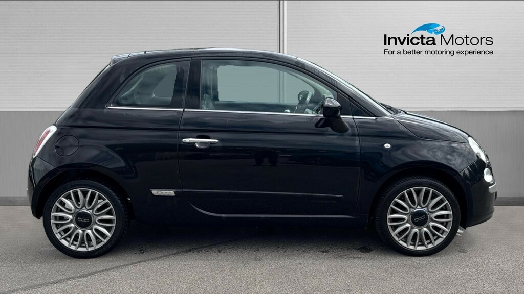 Fiat 500 Lounge Black #2