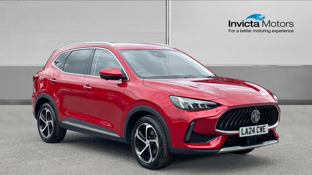 MG HS Plug-in Hybrid Trophy Red
