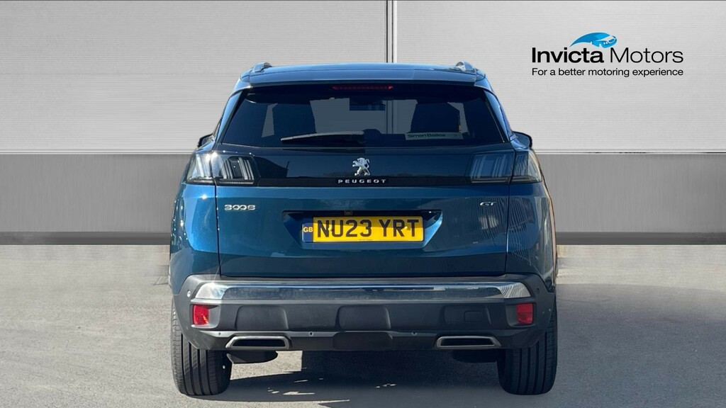 Peugeot 3008 Gt Blue #4