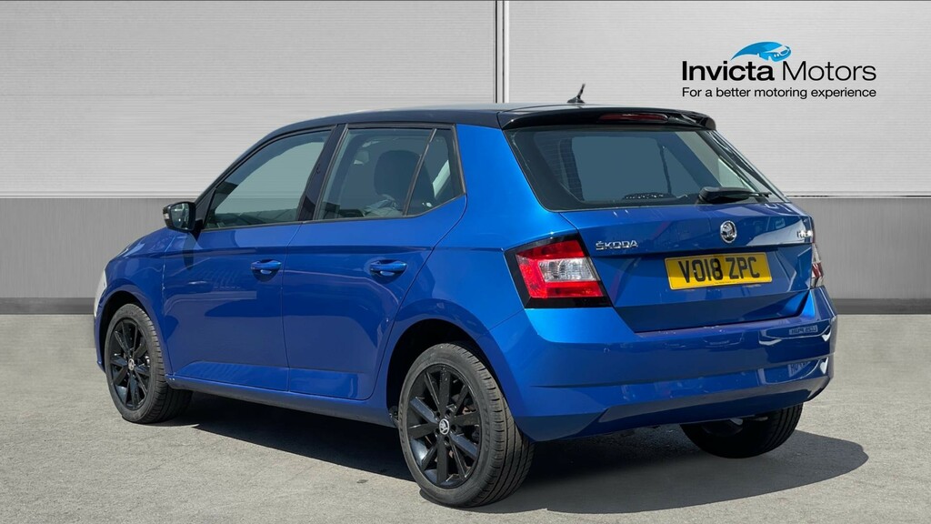 Skoda Fabia Hatchback VO18ZPC Blue #5