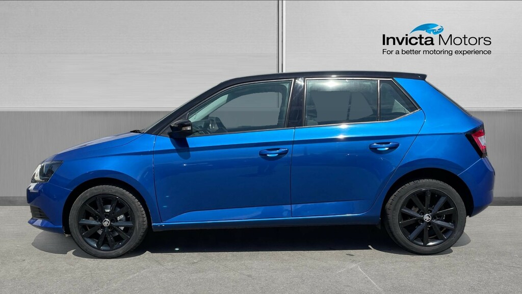 Skoda Fabia Hatchback VO18ZPC Blue #6