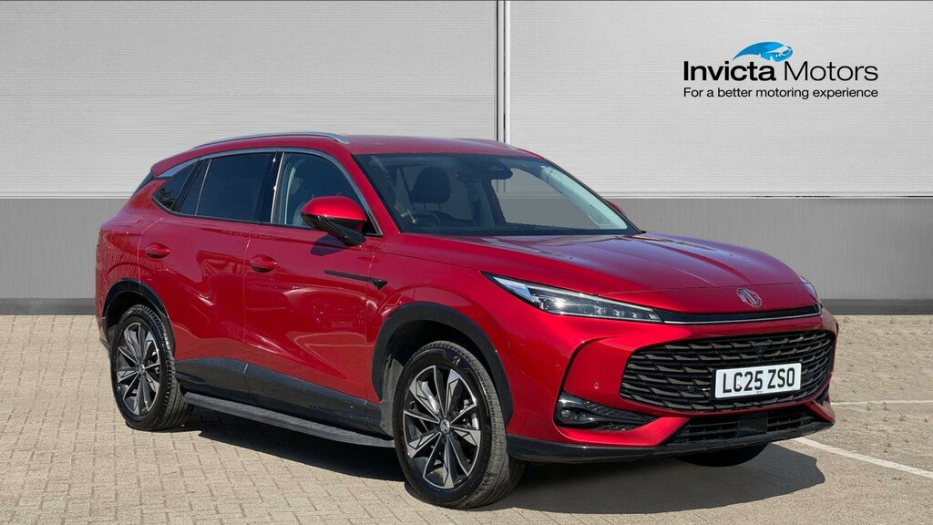MG HS Plug-in Hybrid Trophy Red