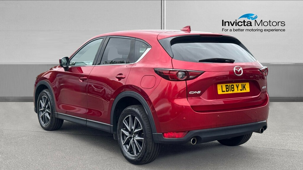 Mazda CX-5 Sport Nav LB18YJK Red #5