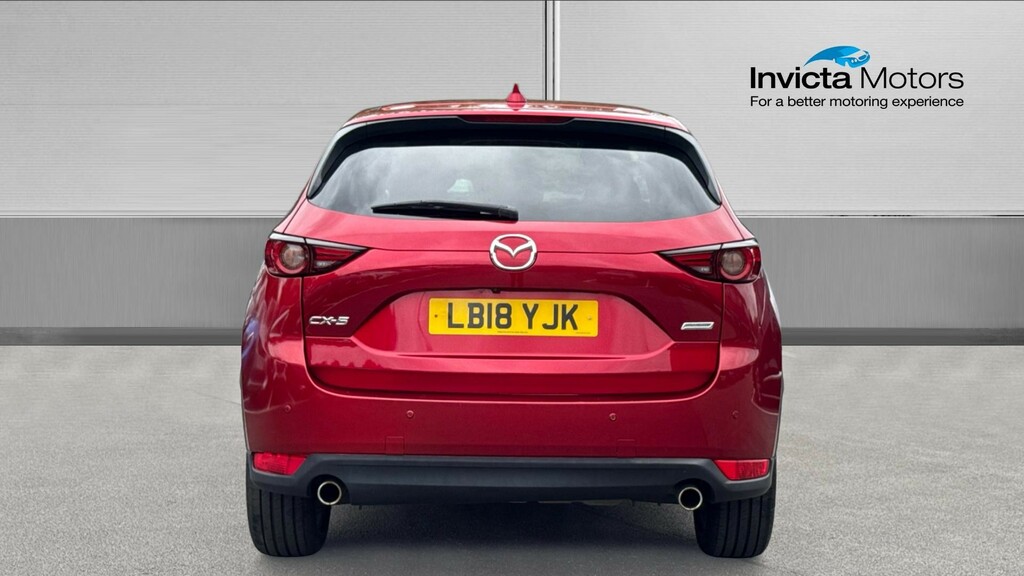 Mazda CX-5 Sport Nav LB18YJK Red #4