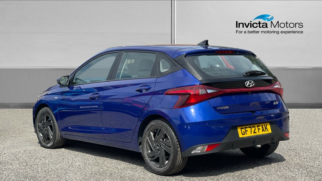 Hyundai I20 Se Connect GF72FAK Blue #5