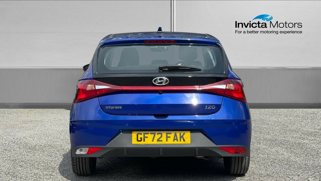 Hyundai I20 Se Connect GF72FAK Blue #4