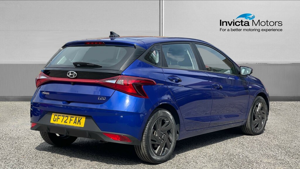 Hyundai I20 Se Connect GF72FAK Blue #3