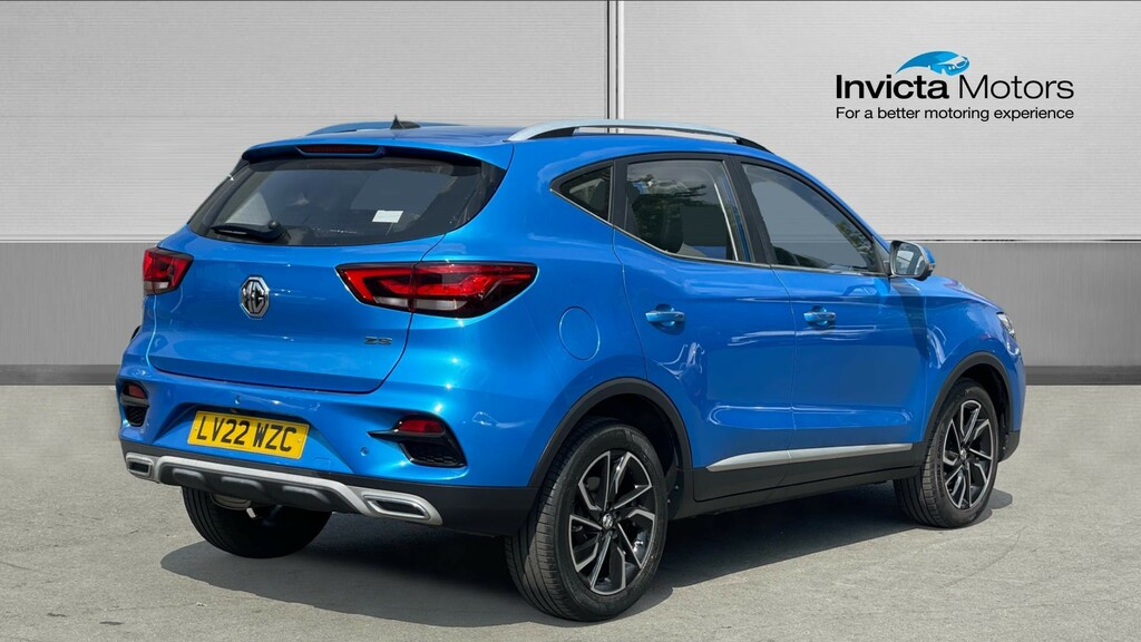 MG ZS Exclusive Blue #3