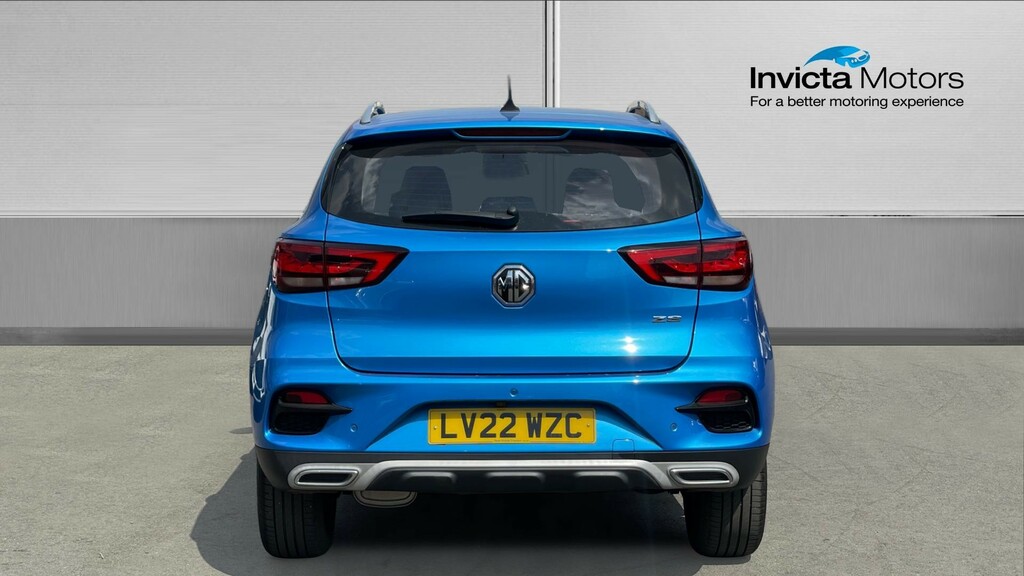 MG ZS Exclusive Blue #4