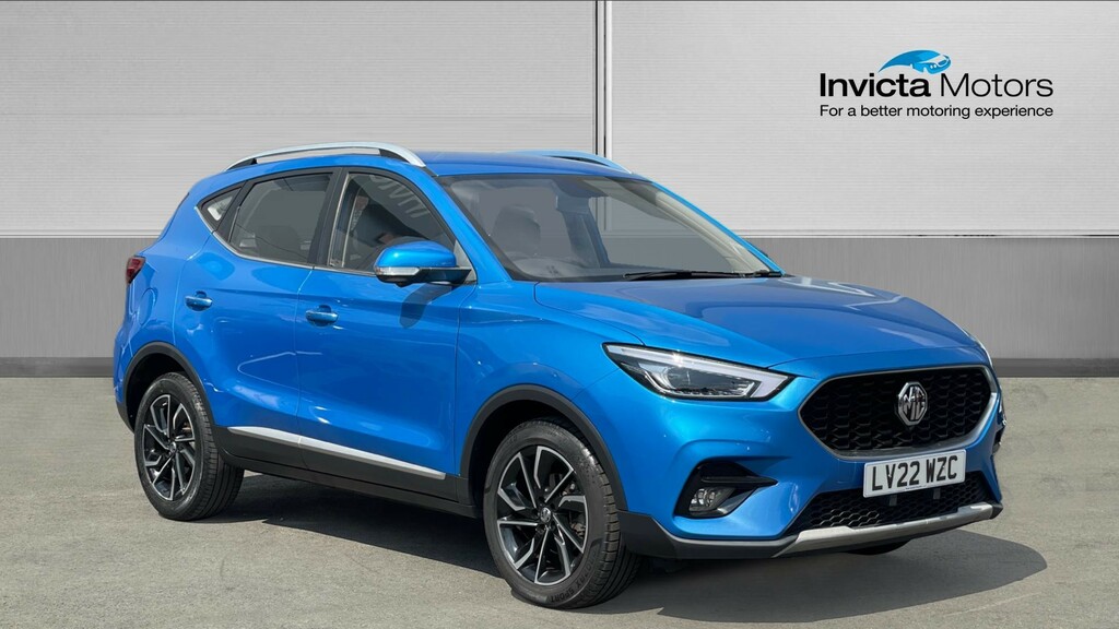 MG ZS Exclusive Blue