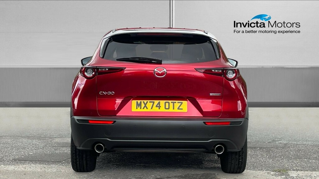 Mazda CX-30 Exclusive-line Red #4
