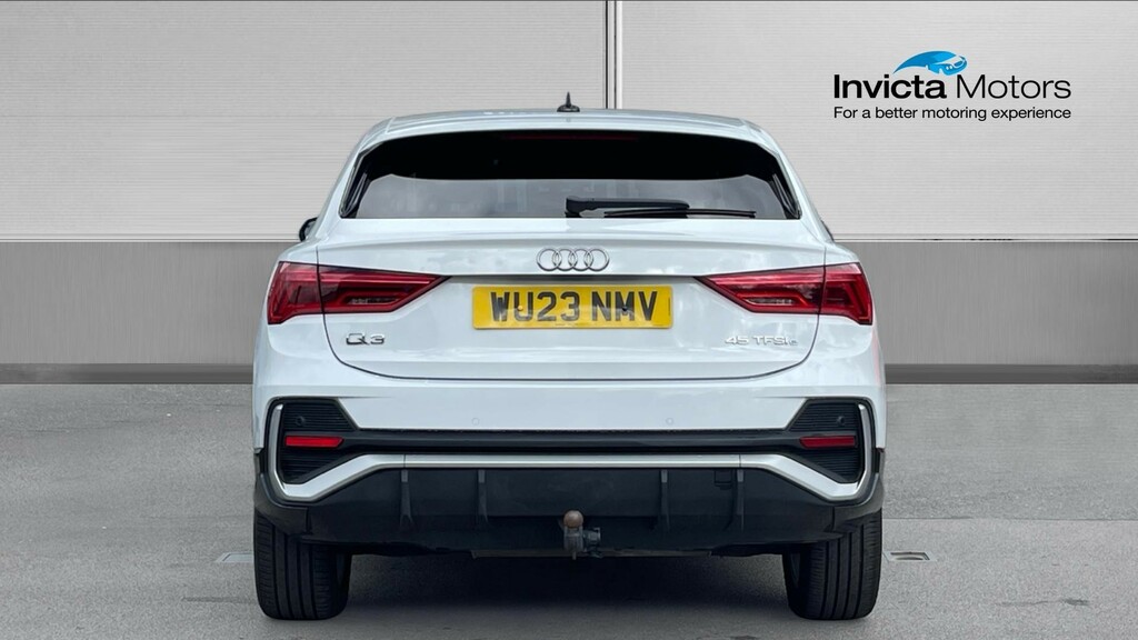 Audi Q3 Estate WU23NMV White #4