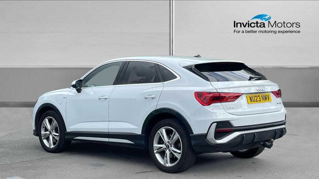 Audi Q3 Estate WU23NMV White #5
