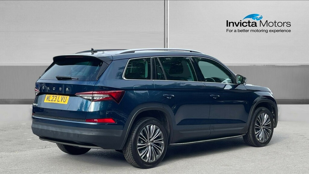 Skoda Kodiaq Se L Executive ML23LVU Blue #3