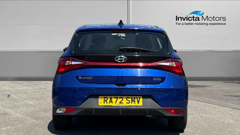 Hyundai I20 Se Connect RA72SMV Blue #4