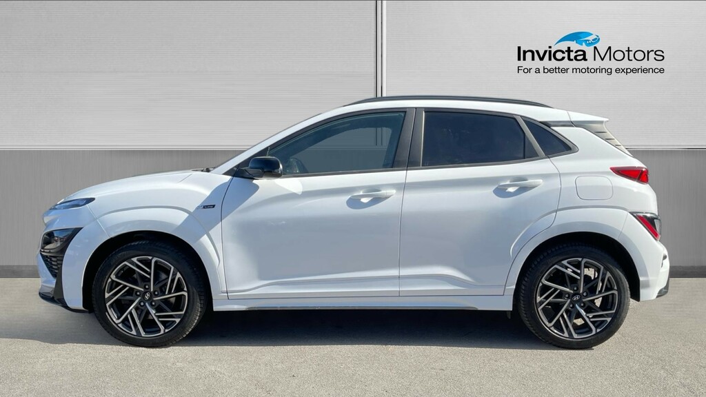 Hyundai Kona N Line SX22AVW White #6
